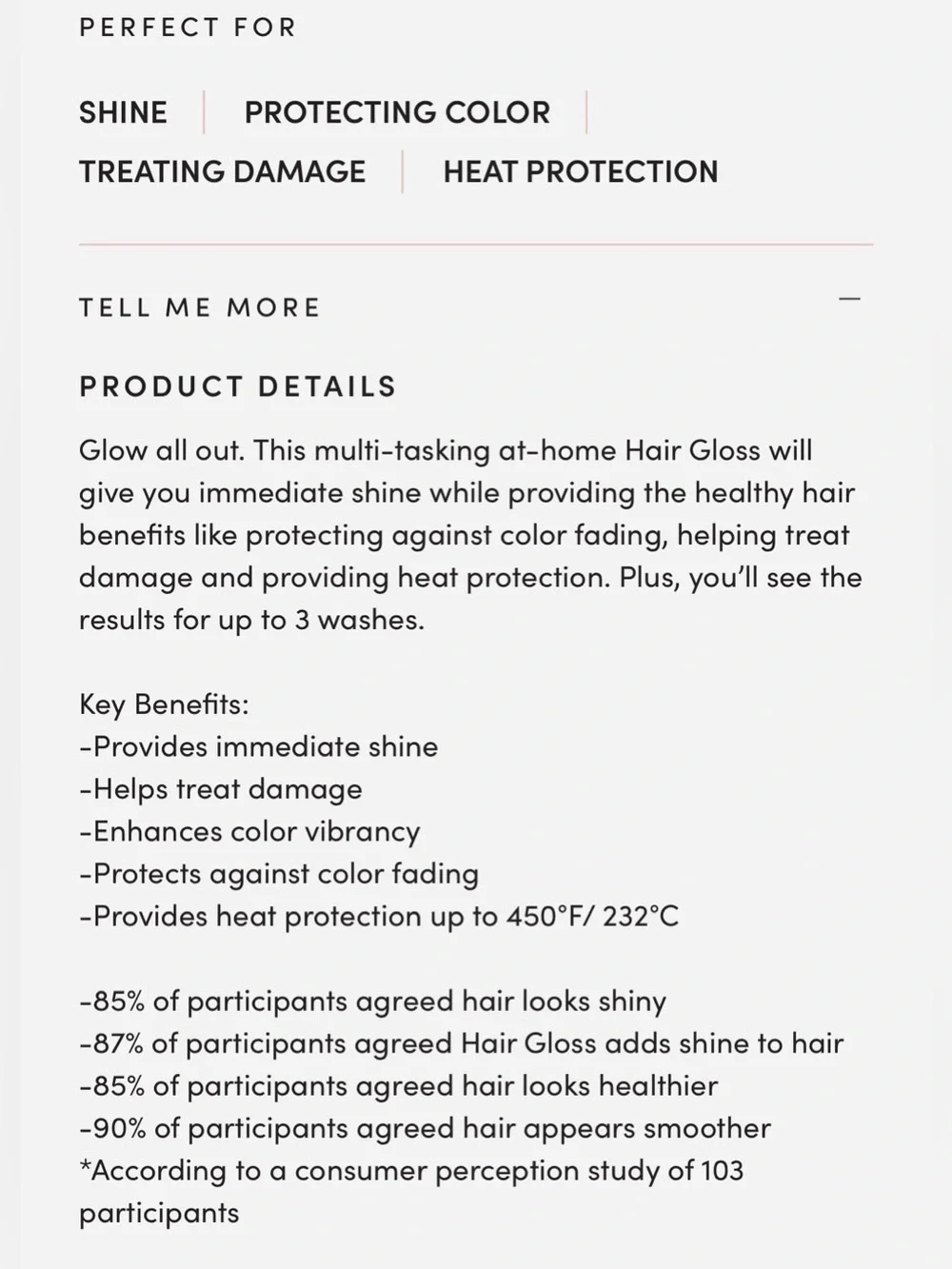 OUAI Hair Gloss Treatment 6 Fl oz - New‎ & Sealed
